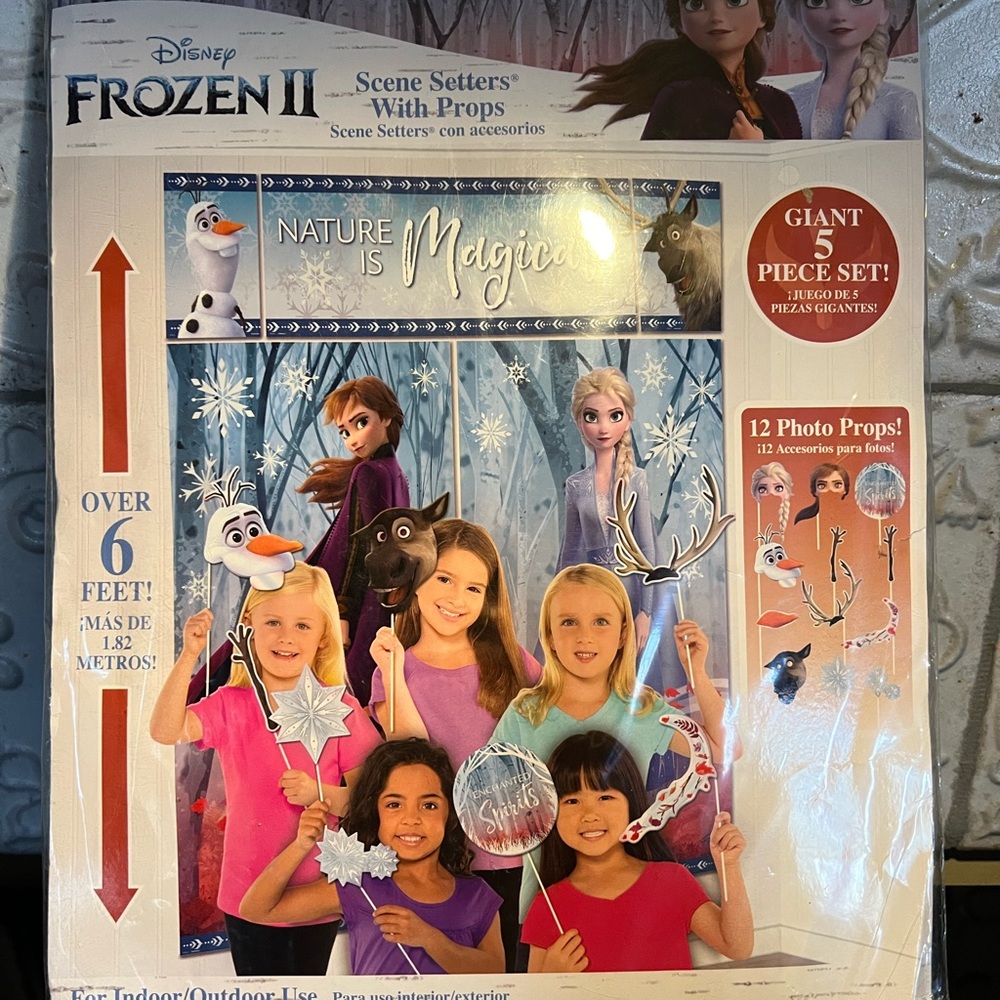 Disney Frozen II Party Scene Setters with Props